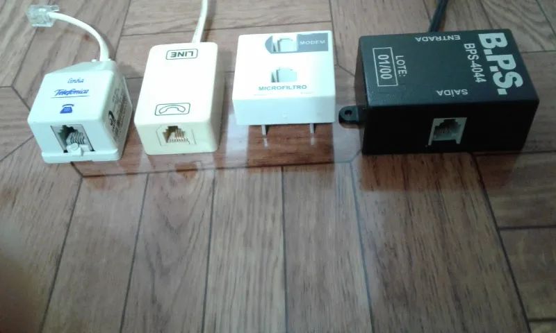 Micro Filtro Adsl - Telefone, Modem e Internet - Foto 6
