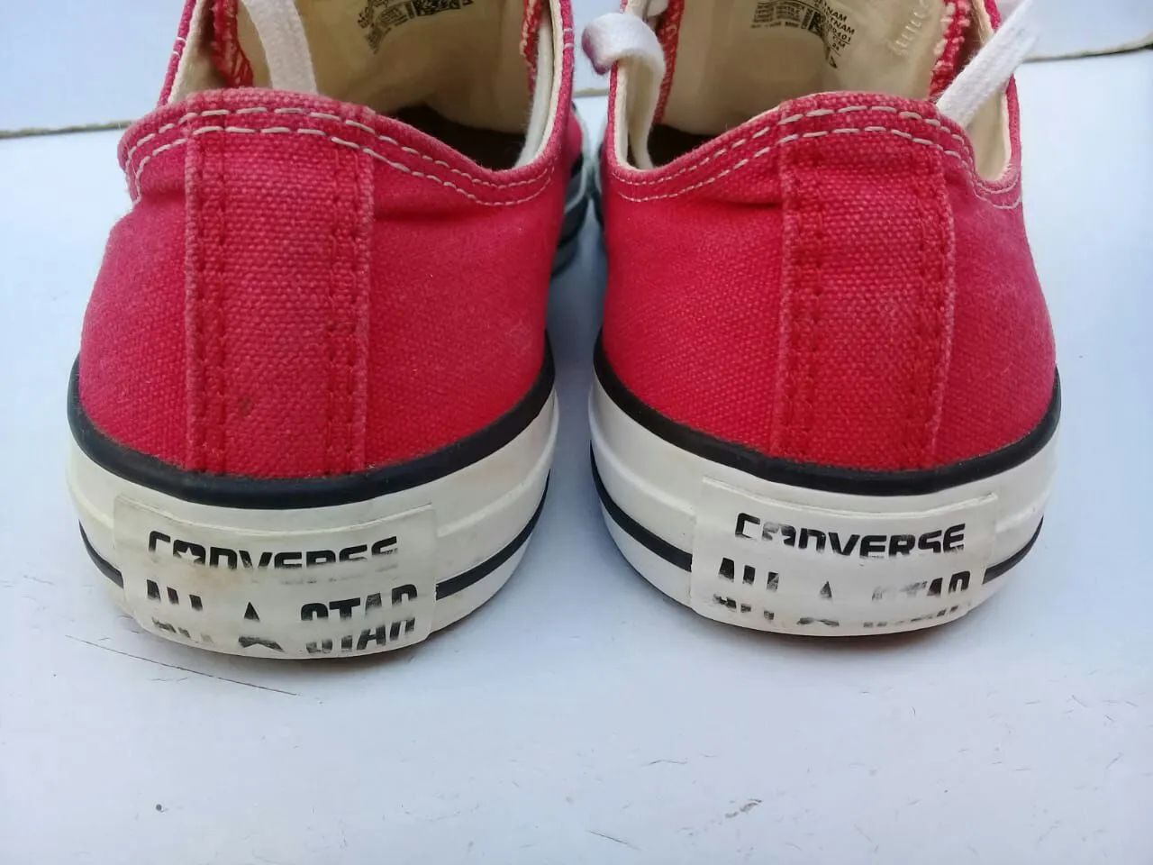 Tênis INFANTIL All Star vermelho  N°35  ( 9/10 ANOS ) - Foto 4