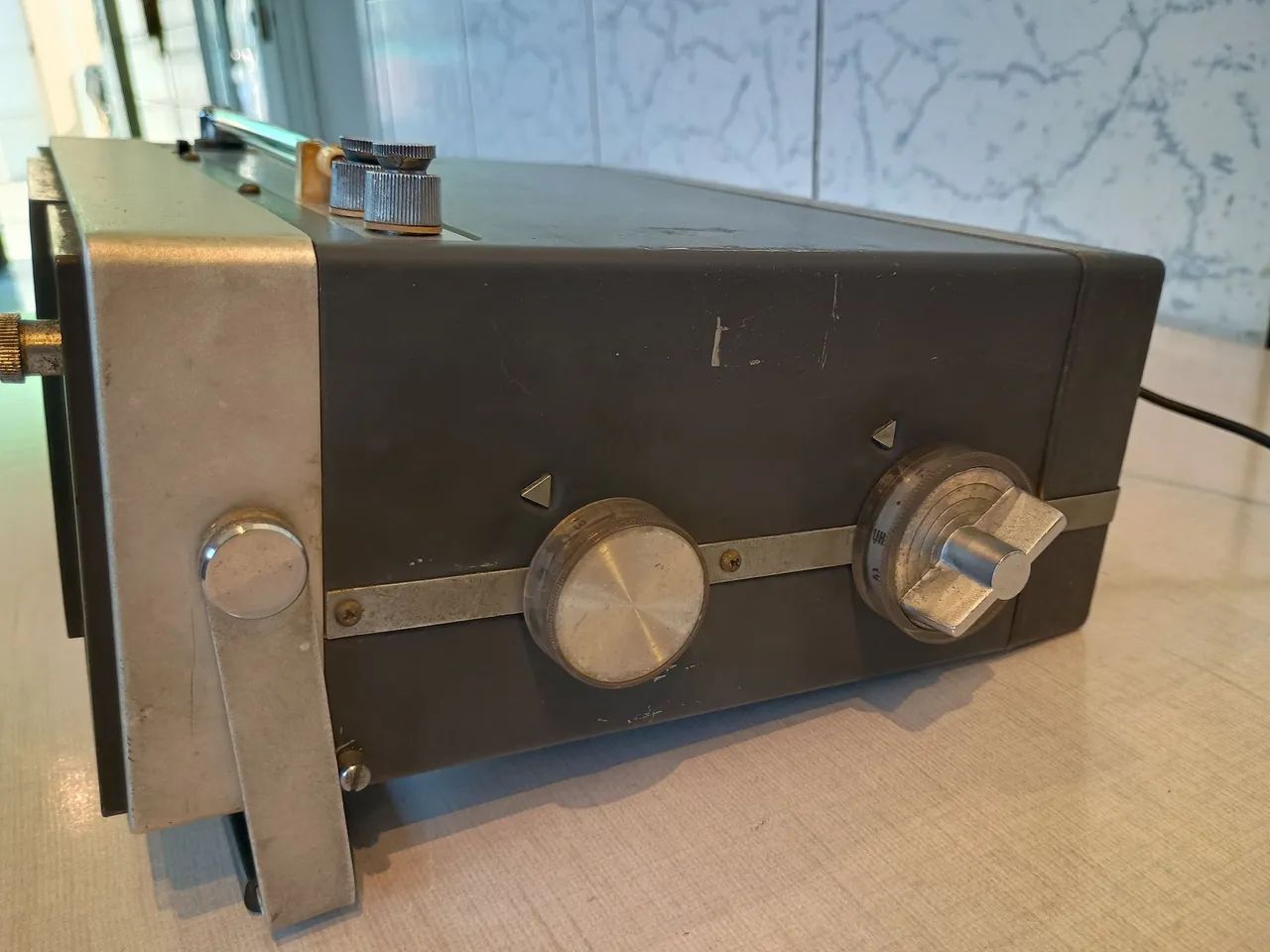 Tv com rádio crown ctv-12 funcionando vintage  - Foto 2