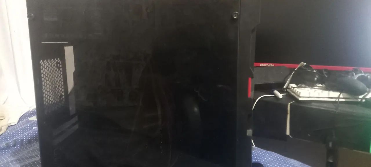 Gabinete de PC  TGT com  fonte aerocool 350w 100R$ - Foto 2