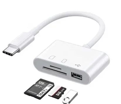 Adaptador Tipo C e entrada P2 Baseus