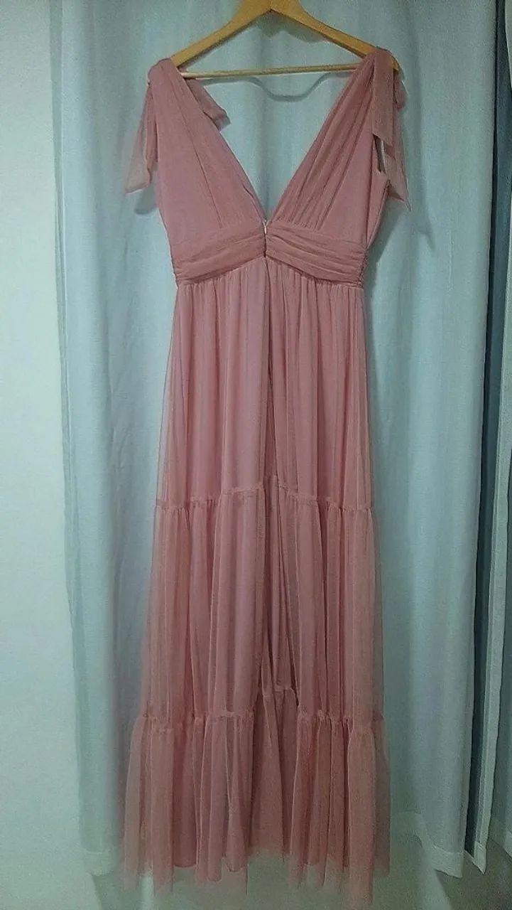 Vestido Rosa de Festa - Foto 3