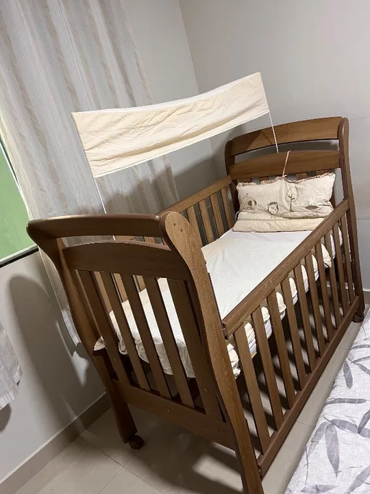 Berço com colchão