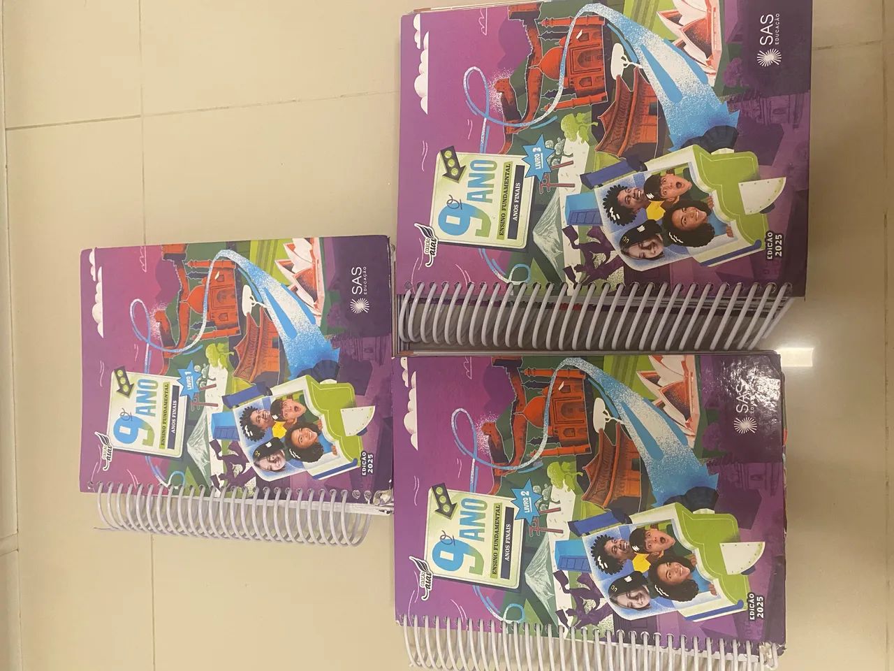 Todos os livros SAS - 9º ano edição 2025 - Foto 2