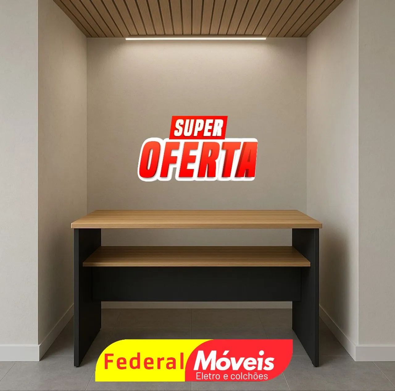 Aparador 1,00x0,42 - Perfeito para decorar e organizar!