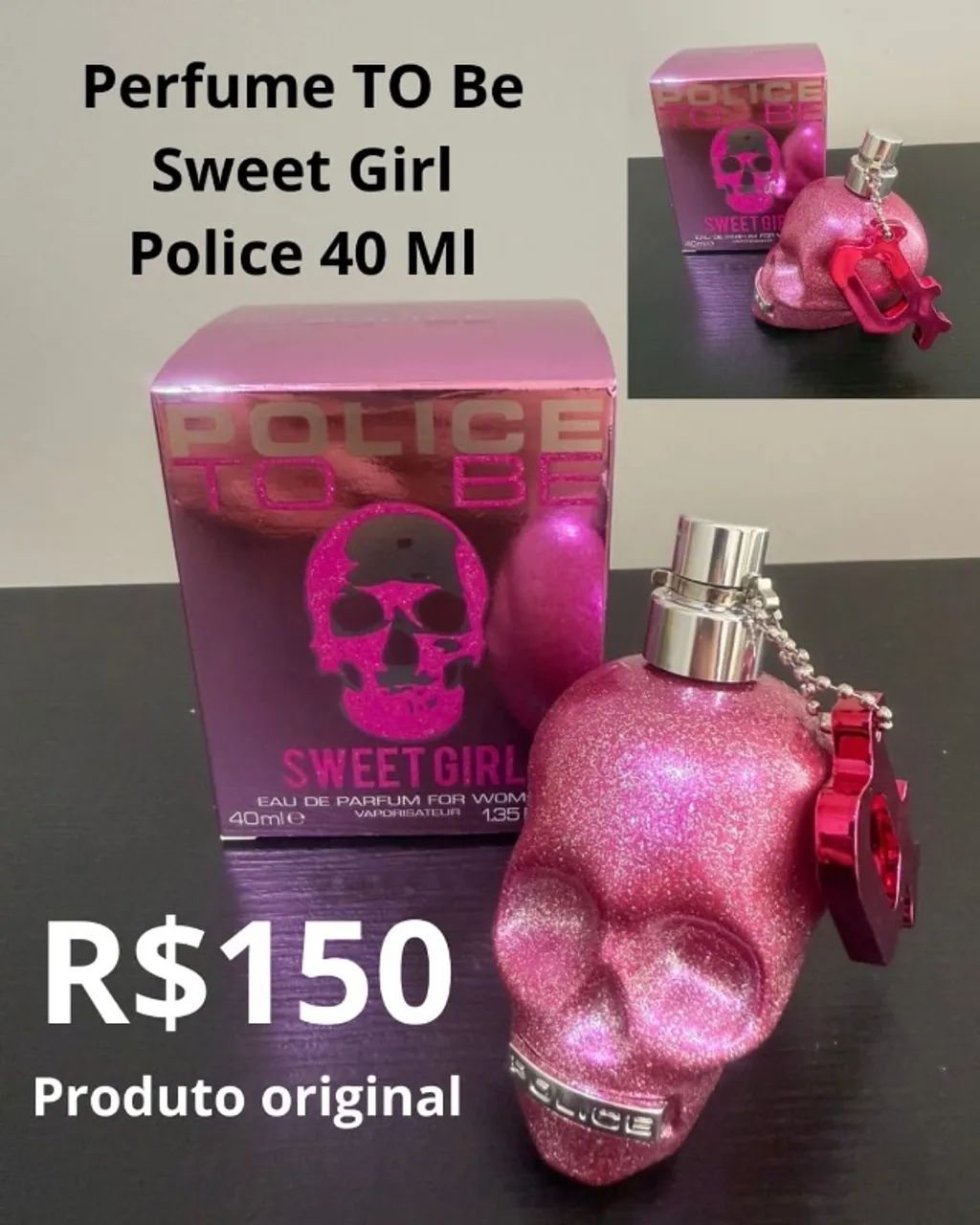 Perfume To Be Sweet Girl Police 40 ml Beleza e Cuidados Pessoais