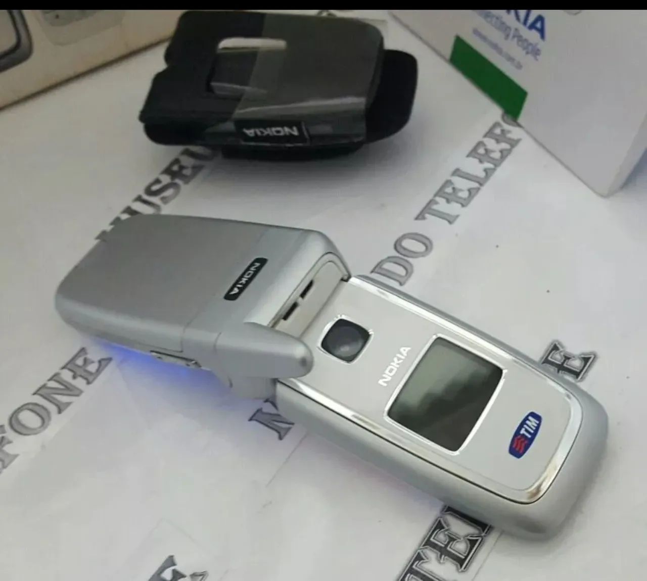 Nokia 6101 BRANCO celular antigo RELÍQUIA TODO ORIGINAL DE FÁBRICA  - Foto 2