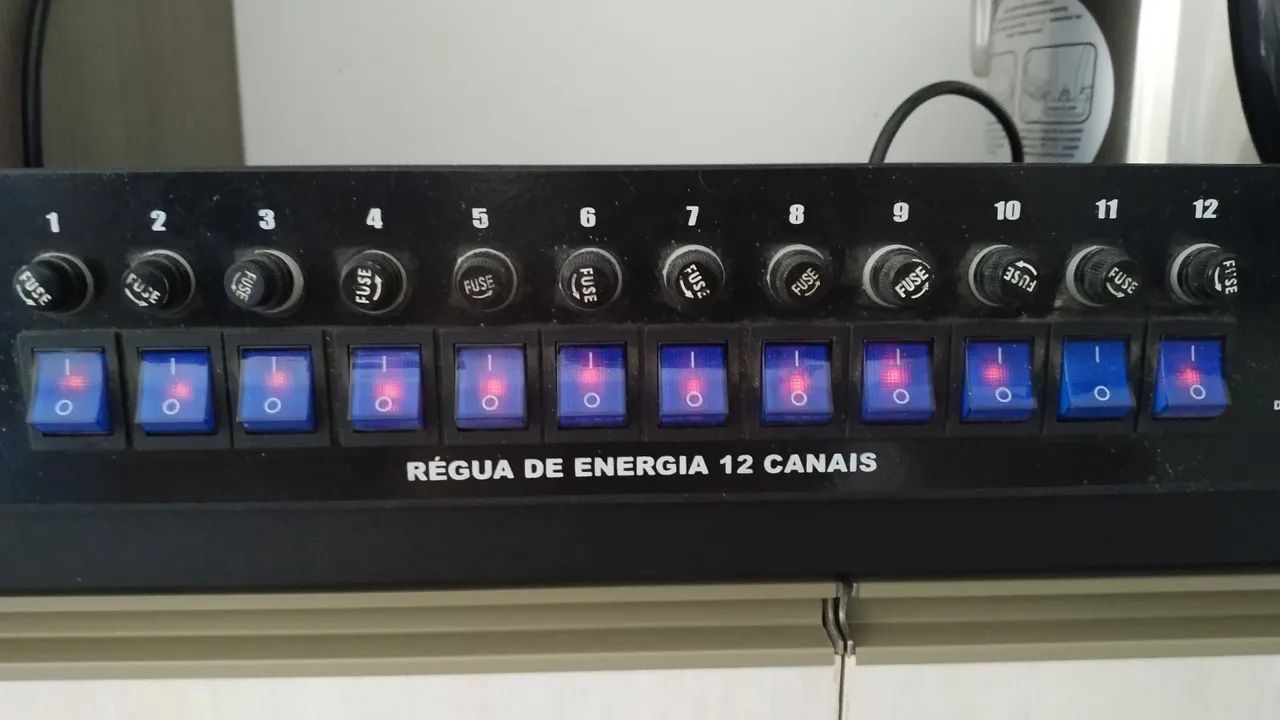 Régua de Energia 12 Canais Virtual Music - Foto 4