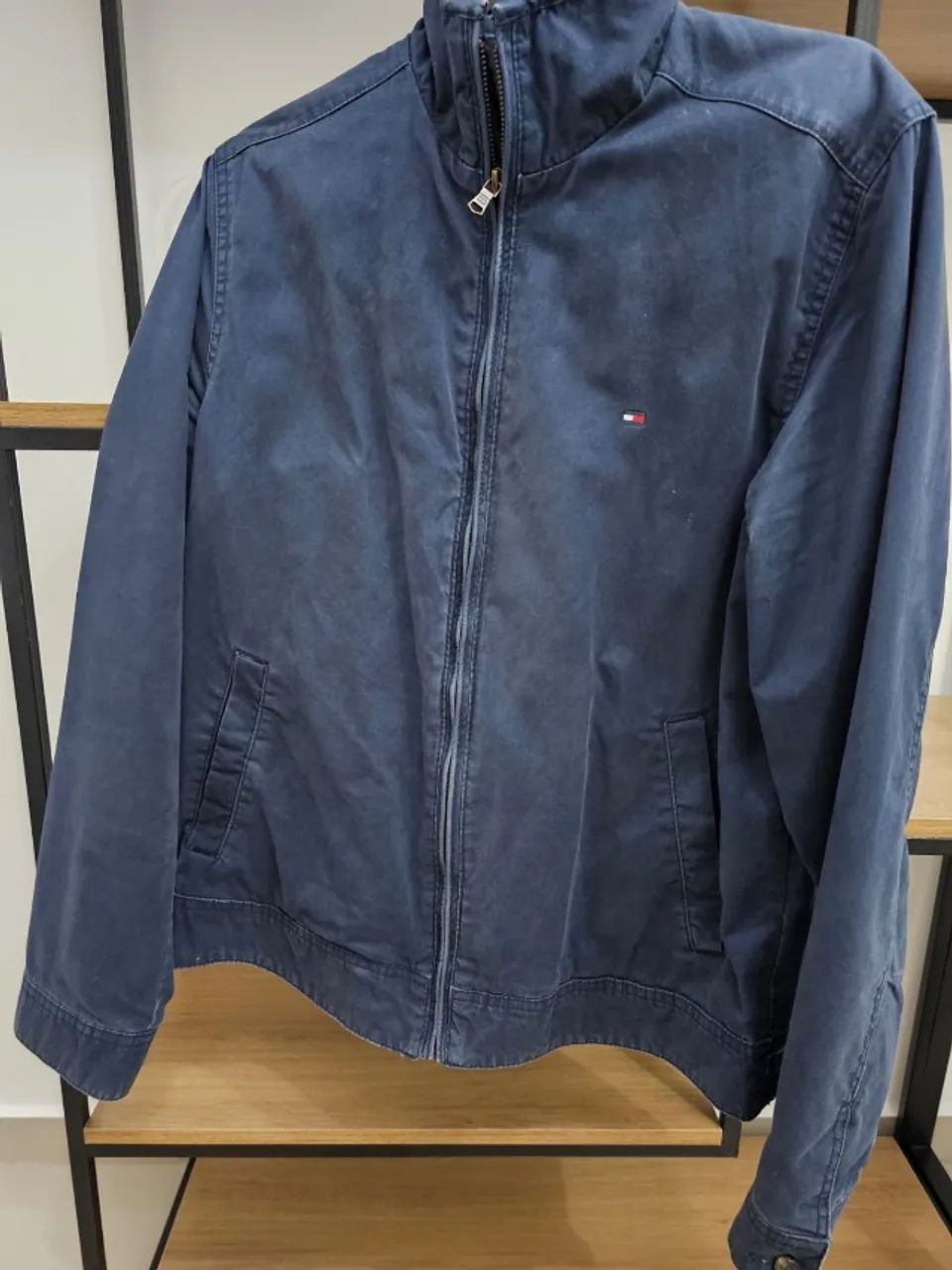 Casaco Tommy Hilfiger Masculino Azul