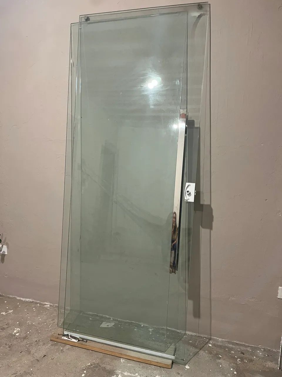 Porta de vidro de correr 