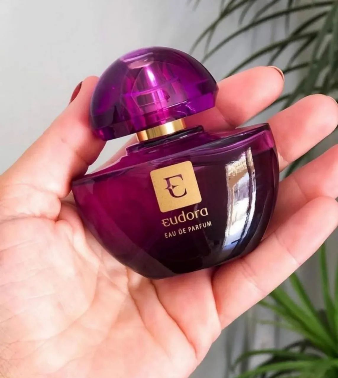 Kit Presente mini Eua de Parfum Eudora Roxinho  - Foto 4