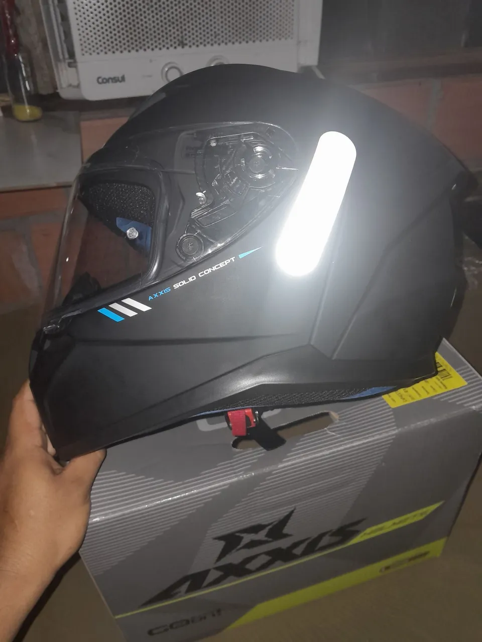Capacete Axxis Solid Concept Preto