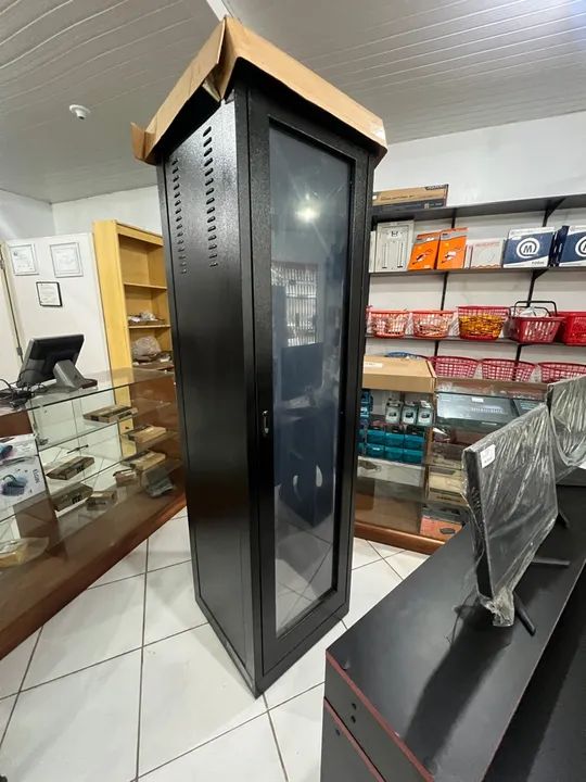 Rack com porta acrílico - 44x570mm - Foto 2