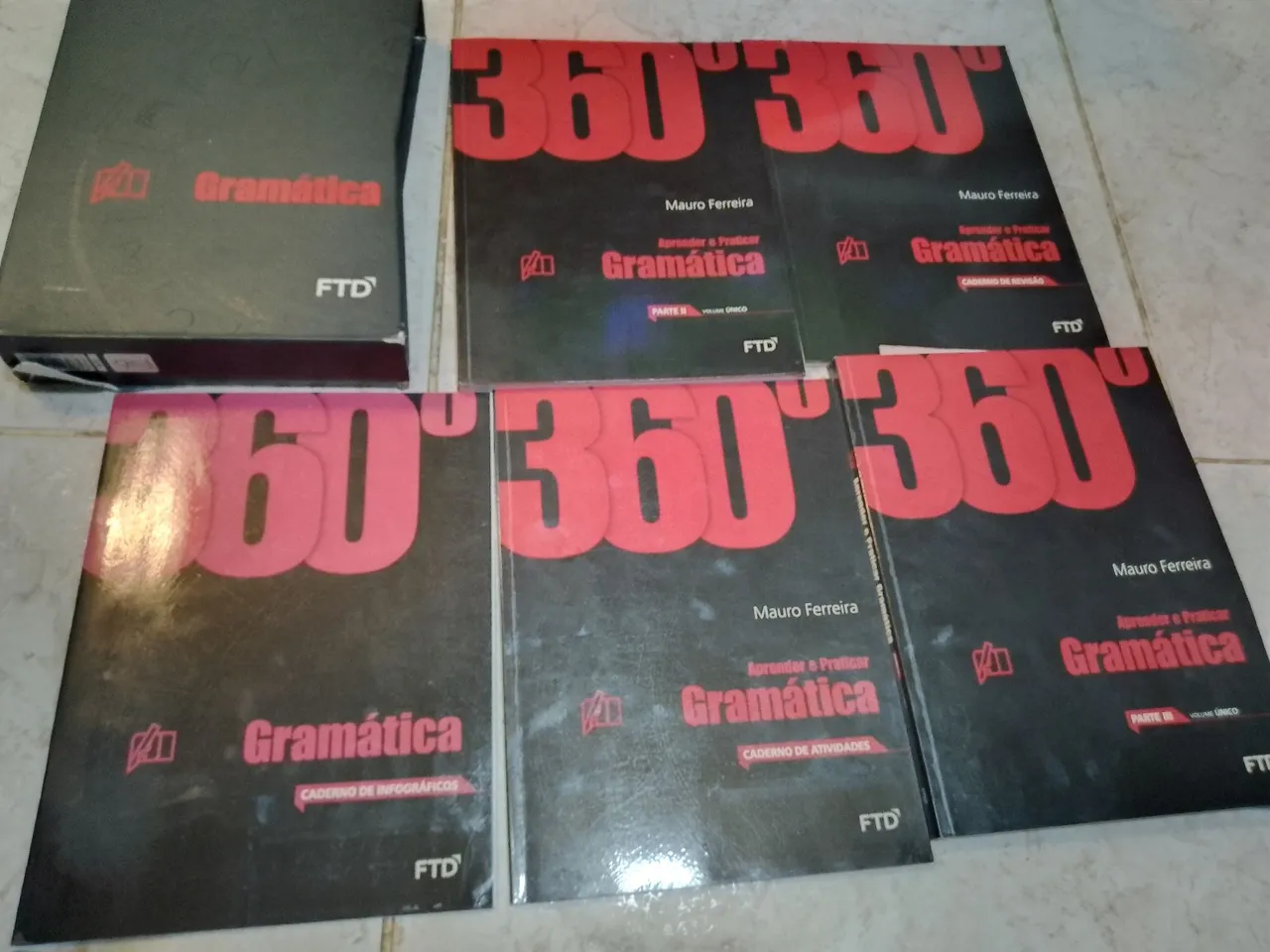 360° Gramática - Mauro Ferreira - FTD - Série Completa