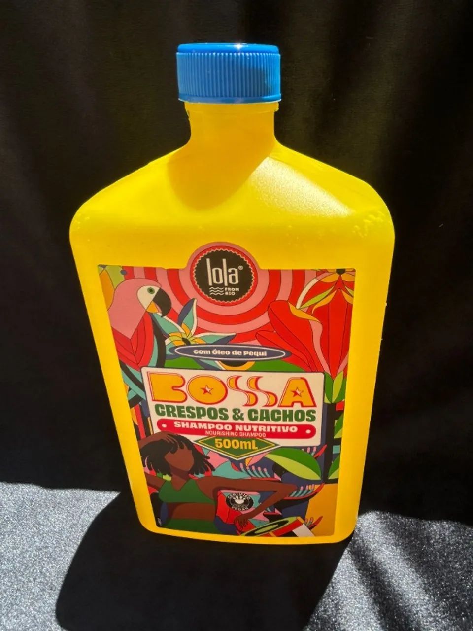 shampoo lola bossa crespos & cachos nutritivo 500ml - Foto 3