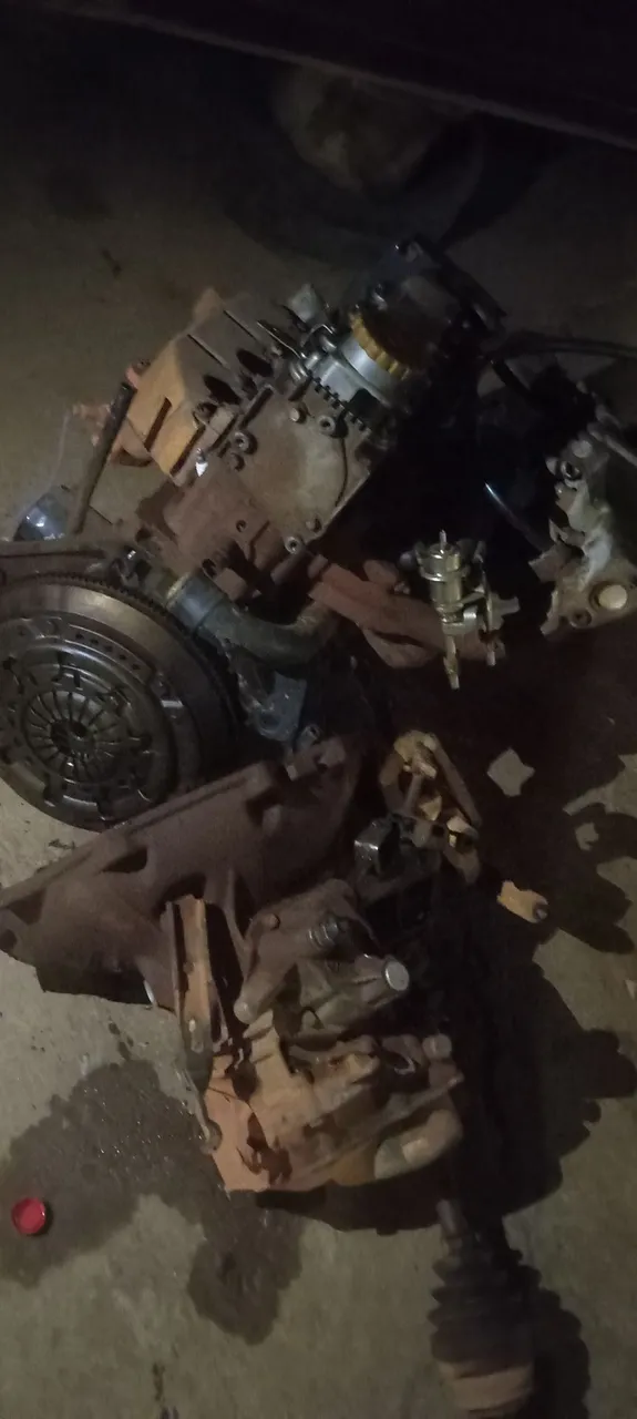 Motor e cx marcha corsa 1.6