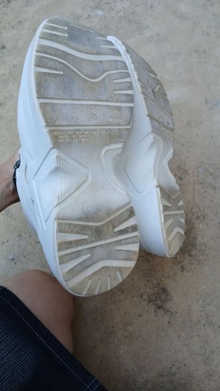 Tênis Feminino Branco Bubu 34 - Foto 5