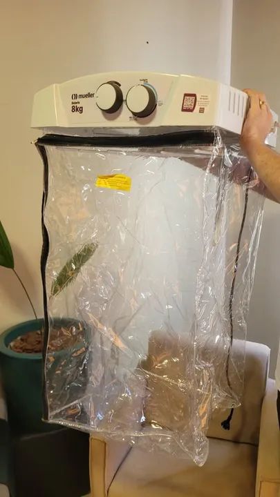 Secadora de Roupa Mueller Solaris 8kg 6 varões e 5 cabides, com timer, ar quente e frio