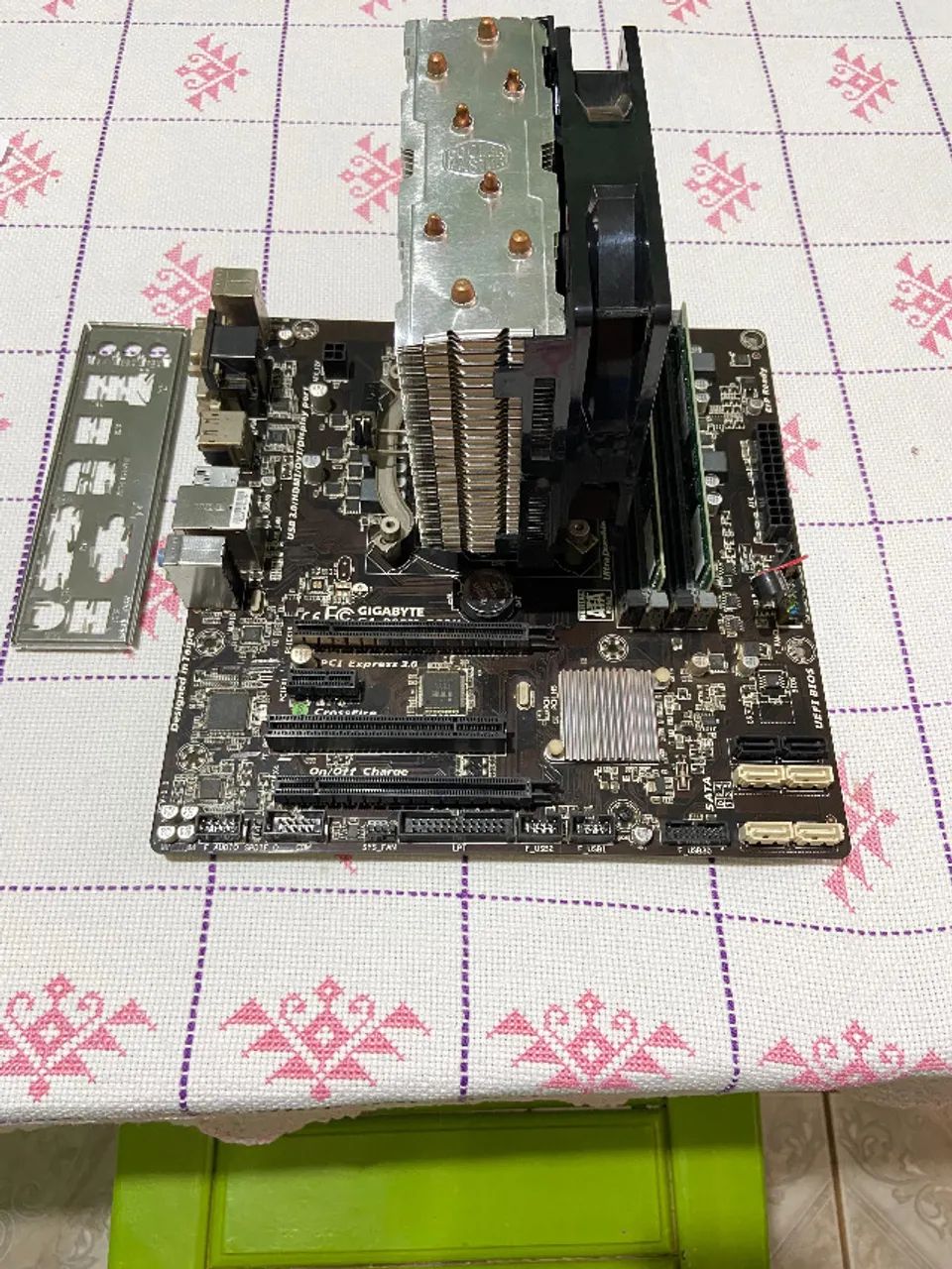 Kit (Processador, Placa Mae, Memorias) - Foto 2