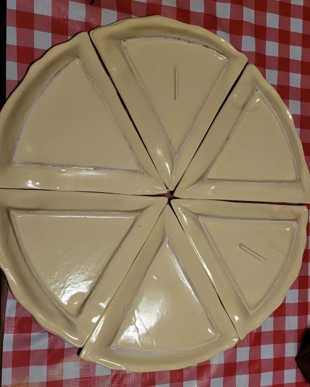 Conjunto de pratos para pizza de porcelana  - Foto 3
