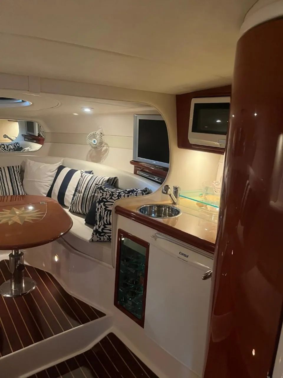 Lancha Runner 335 Parelha Mercruiser Diesel - Foto 3
