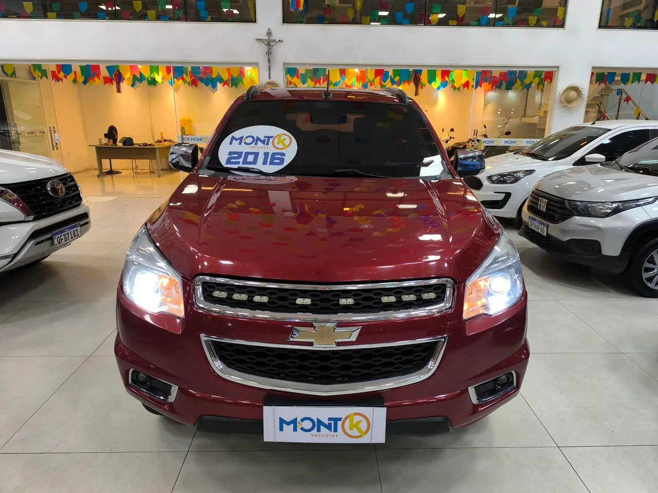 Chevrolet Trailblazer LTZ 2.8 Diesel 2016 Blindada. Montk Veículos anuncia!!!