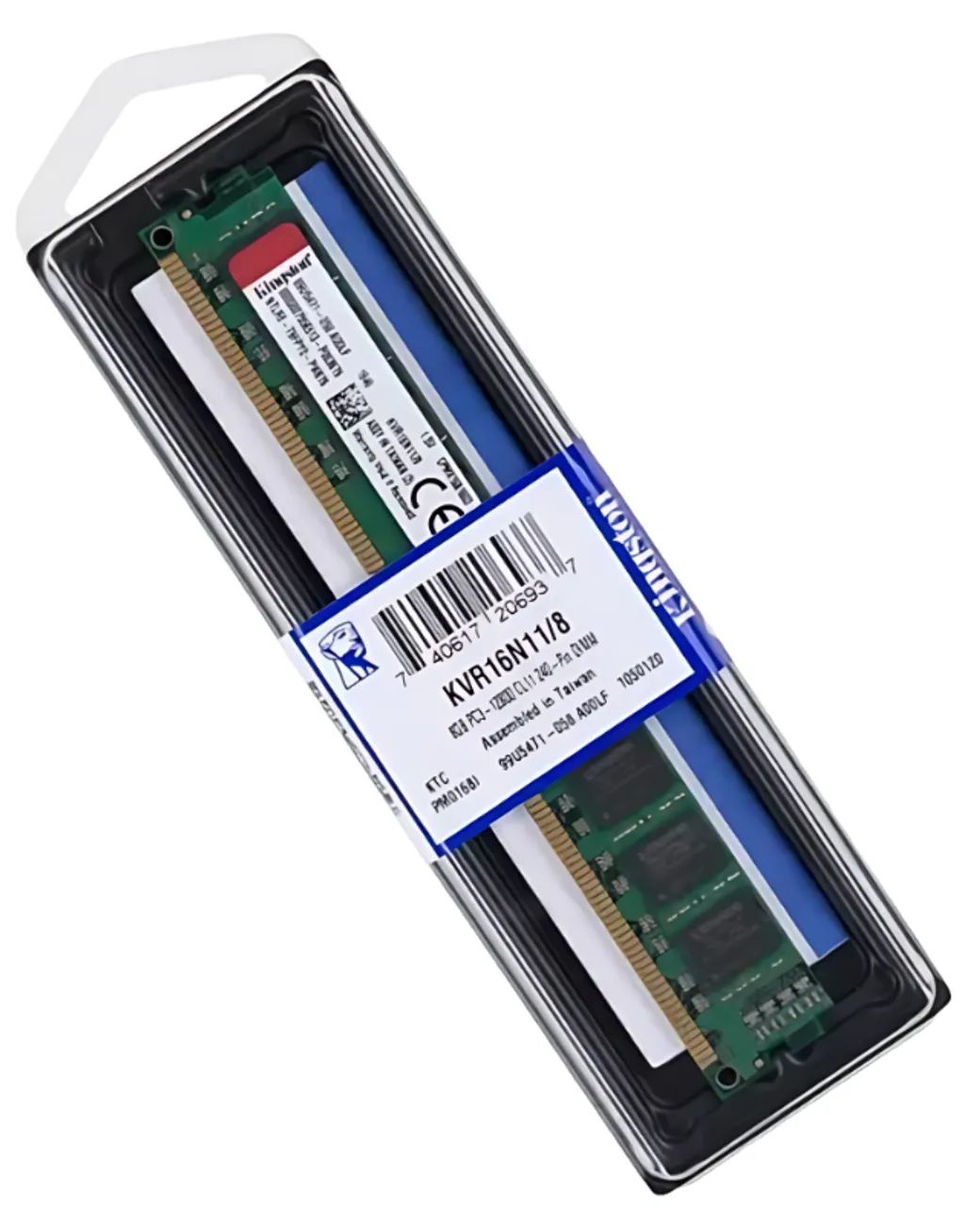 Memoria Ram DDR3 Kingston Kvr16n11/8 1x8 Gb 1600mhz Desktop