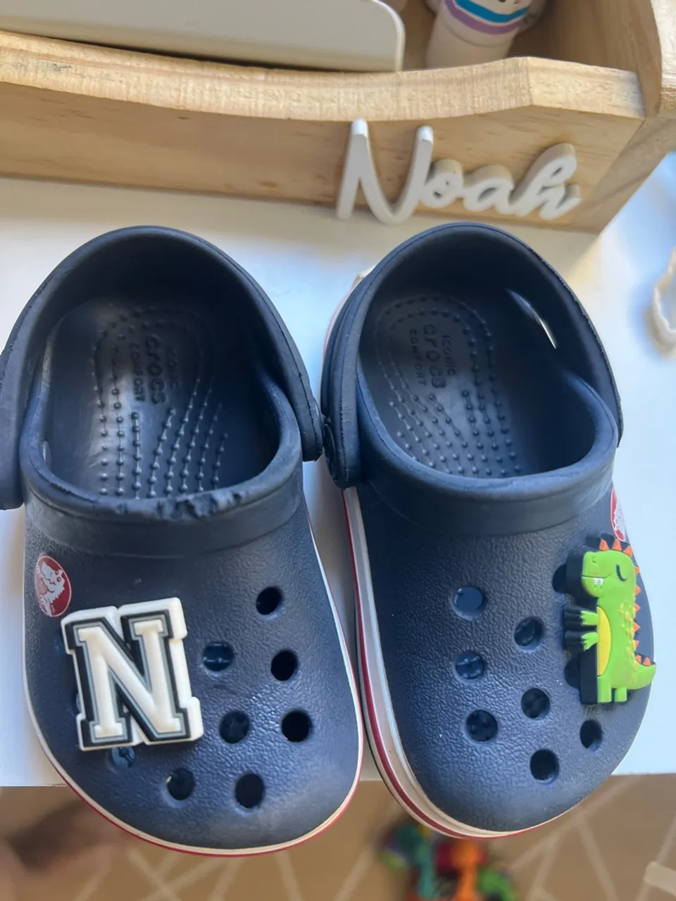 Crocs para Bebê - Azul Marinho - Tamanho C4