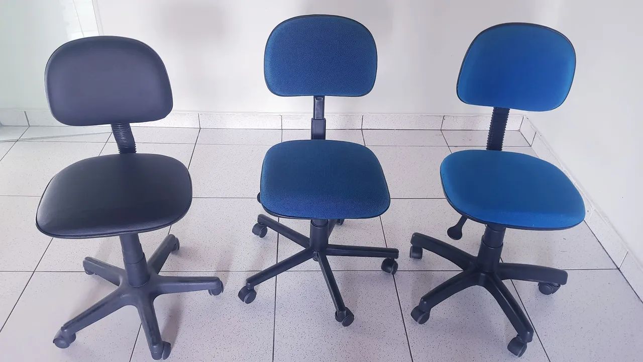 Cadeiras de Escritório Giratórias - Conforto e Design! - Foto 6