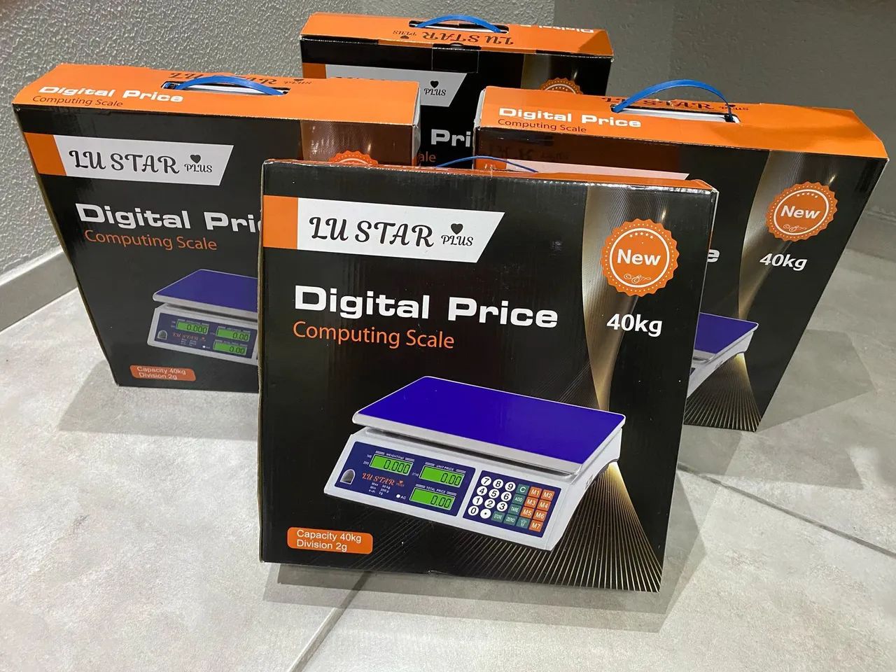 Balança Digital Comercial 40kg Lu Star Plus - Foto 3