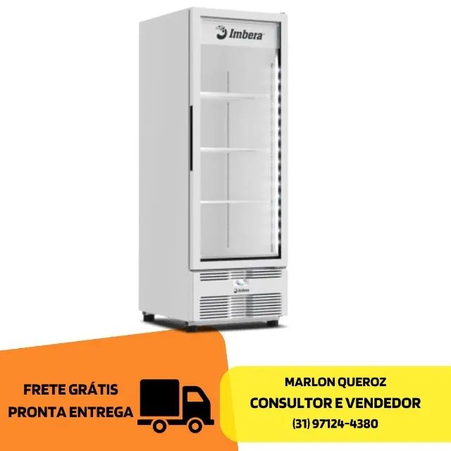 Freezer Imbera Porta de Vidro Vertical