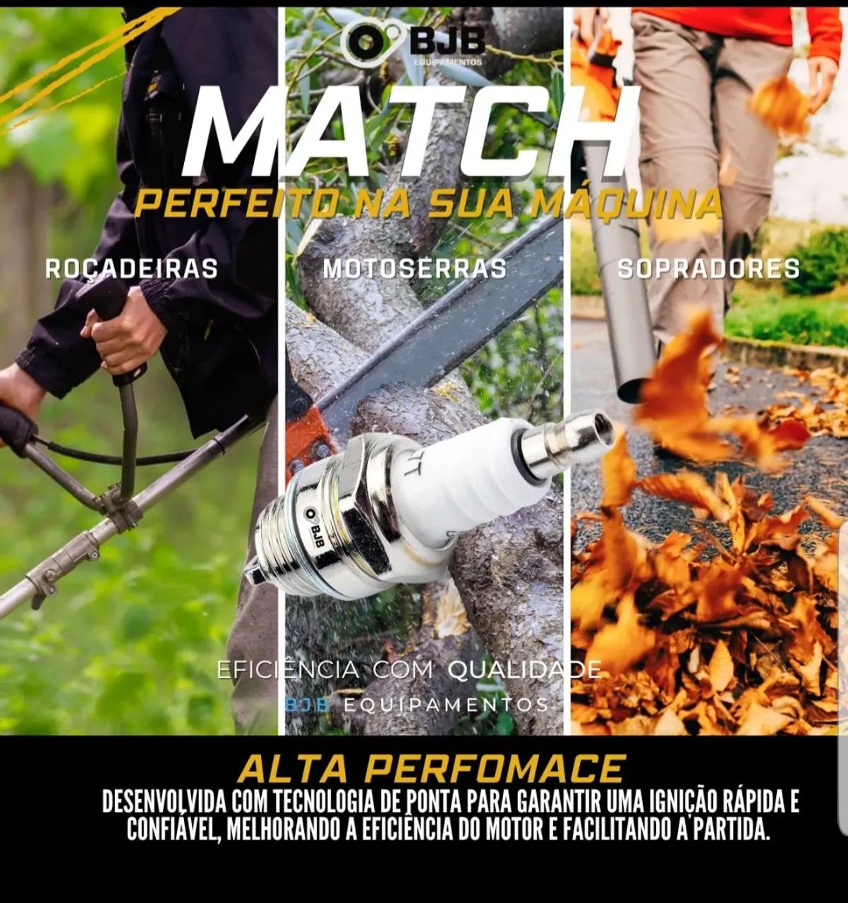 Vela de ignição para roçadeira  - Foto 5