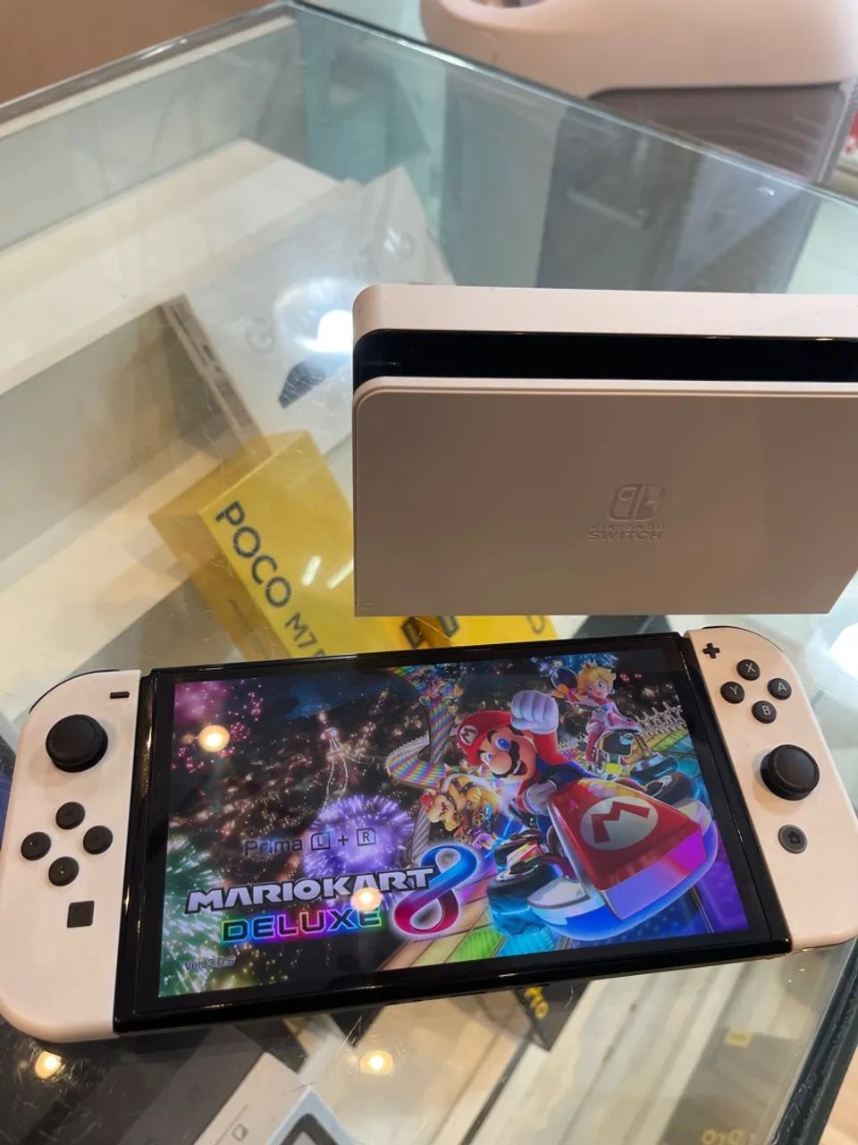 Nintendo Switch OLED Desbloqueado + Pro Controller + SD 256GB - Foto 4