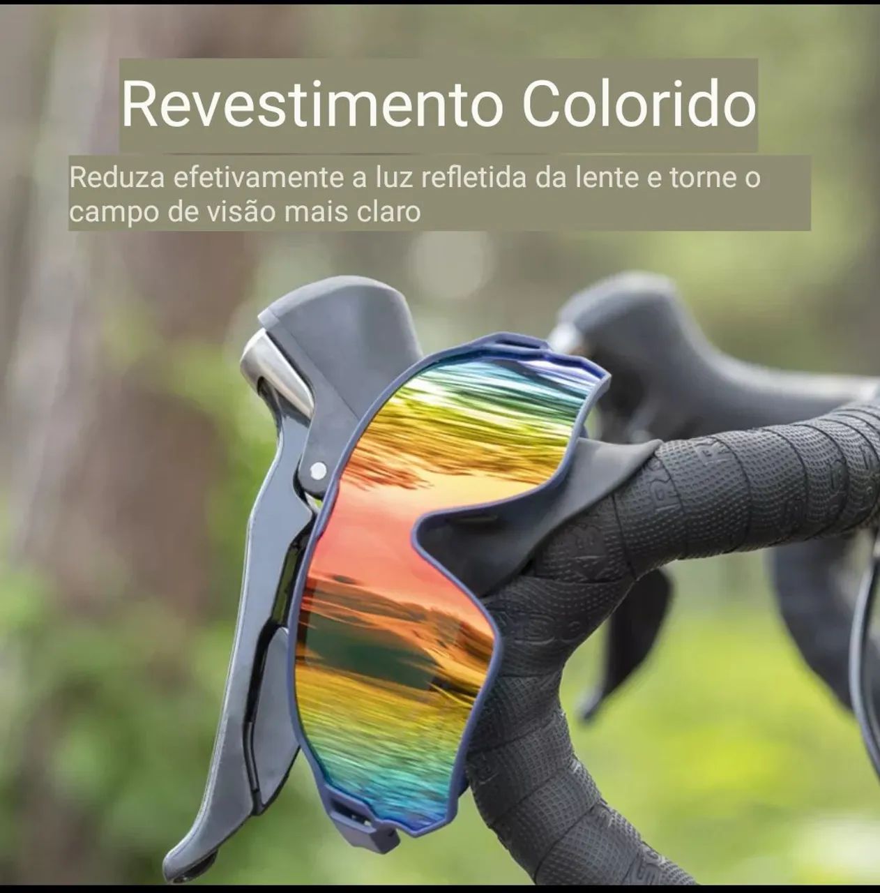 Óculos rockbros para ciclista  - Foto 3