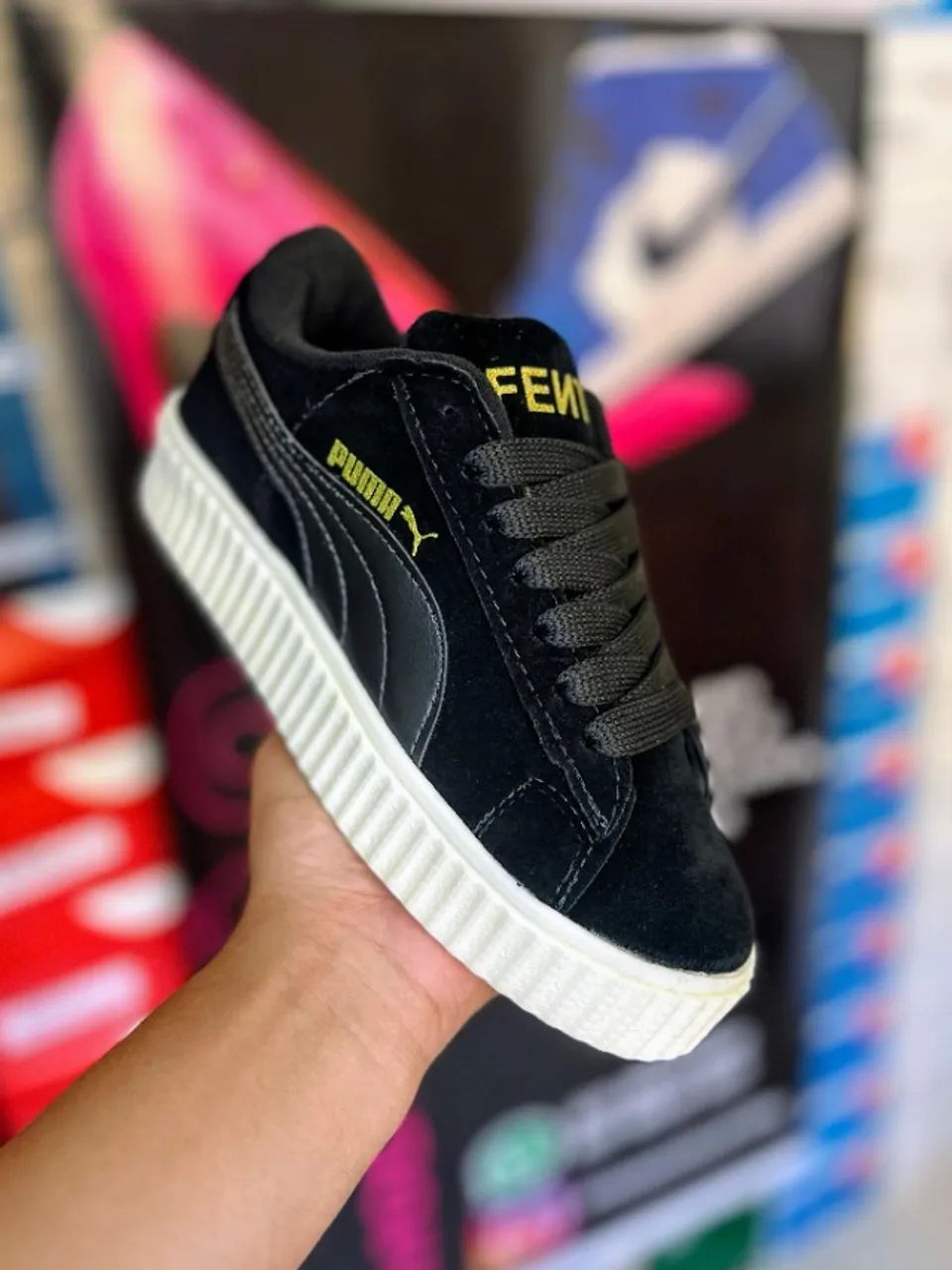 Tênis Puma Preto Feminino