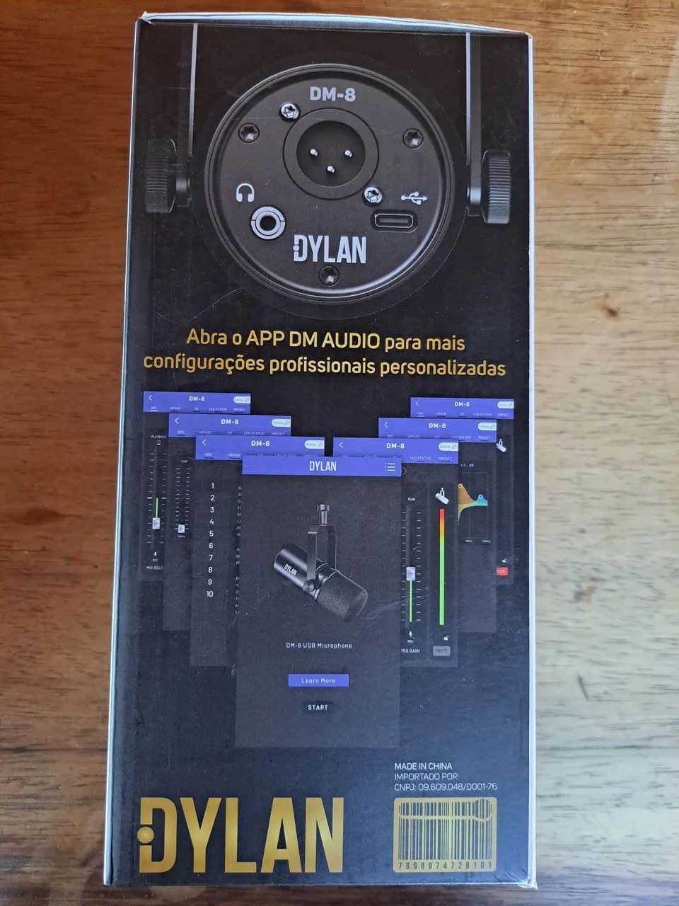 Microfone Podcast Dylan DM-8 Novo - Foto 2
