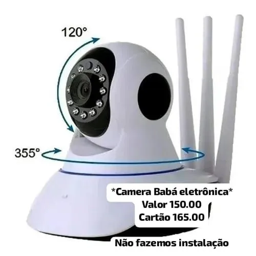CÂMERA BABÁ ELETRÔNICA 