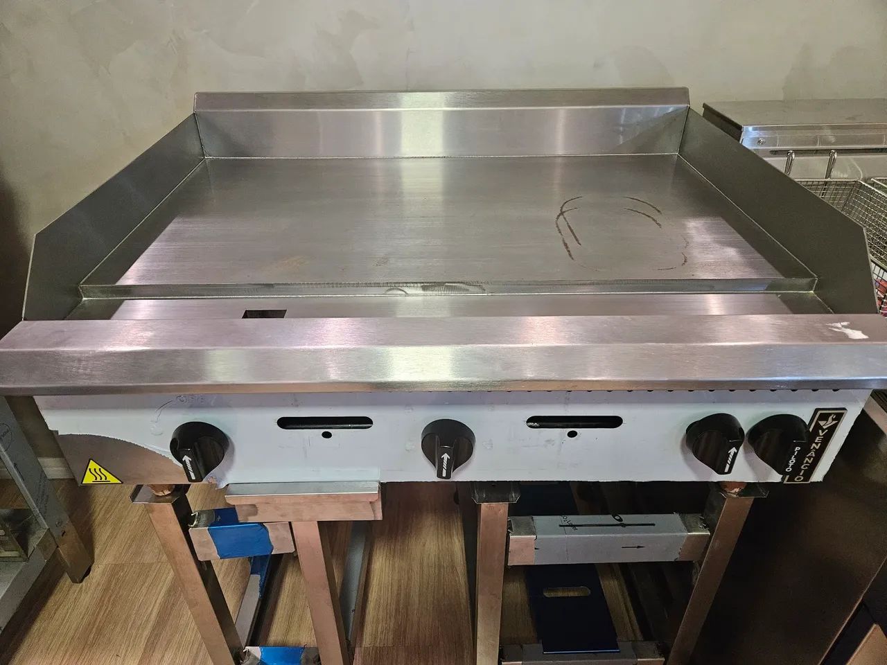 chapa para lanches prime 90cm 19mm - a pronta entrega 