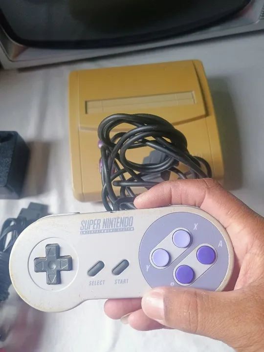 Super Nintendo com Jogo - Foto 3