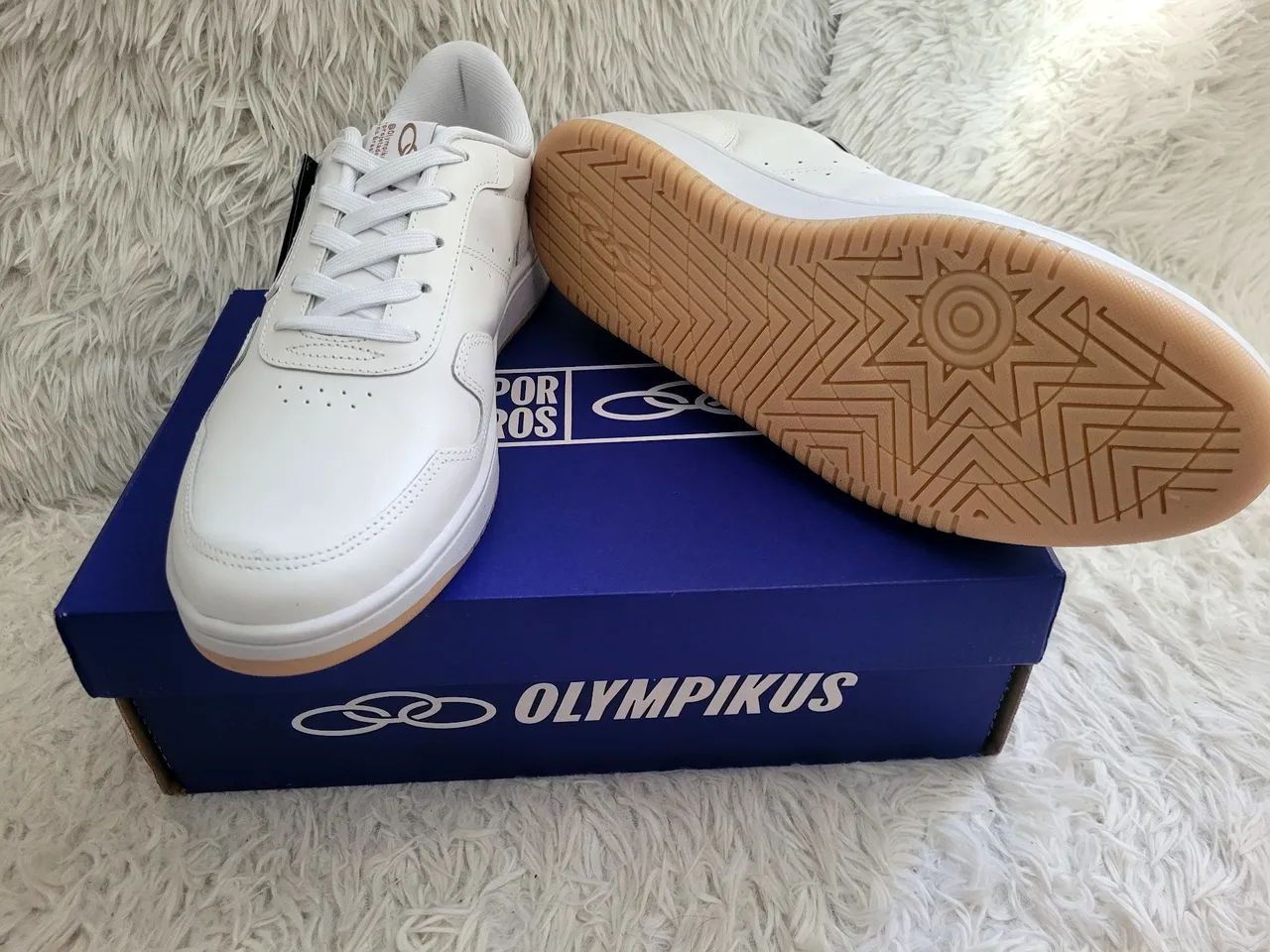Tênis Casual Masculino Branco Olympikus  - Foto 3