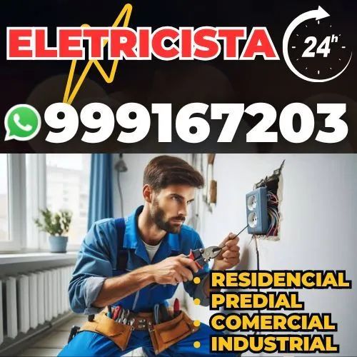 Eletricista 24h zona sul e zona norte