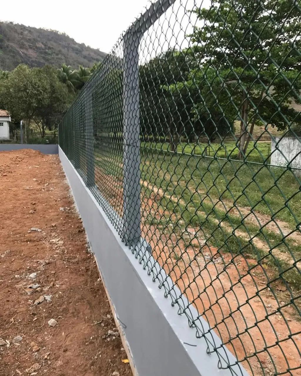 Tela alambrado revestido em PVC para quadras e cercamentos em geral - Foto 3