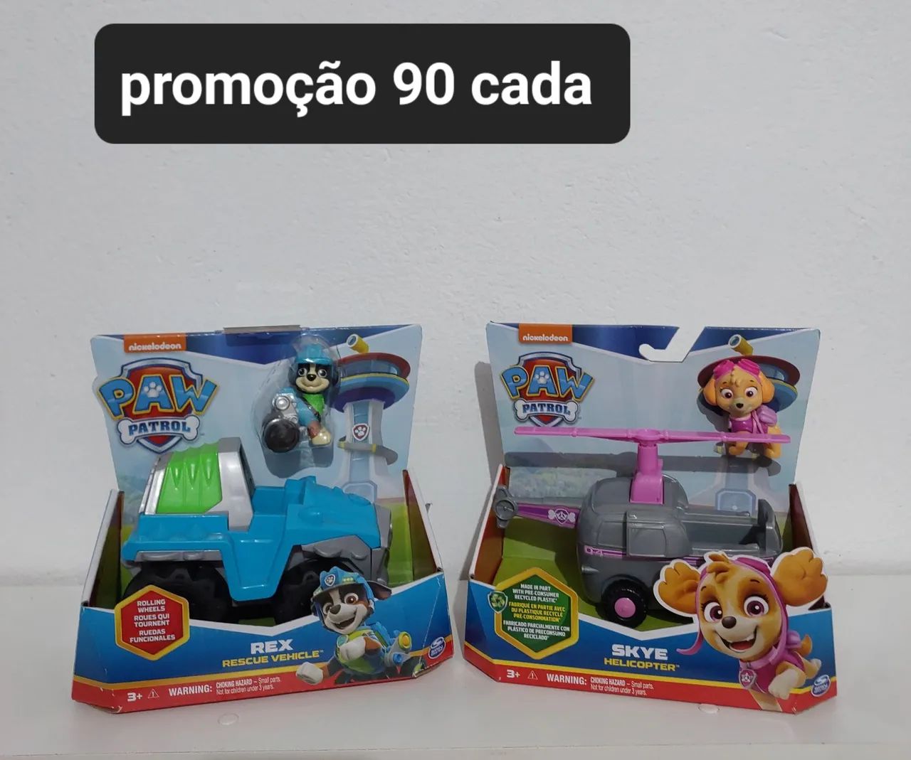 Carrinhos Patrulha Canina - Promoção!