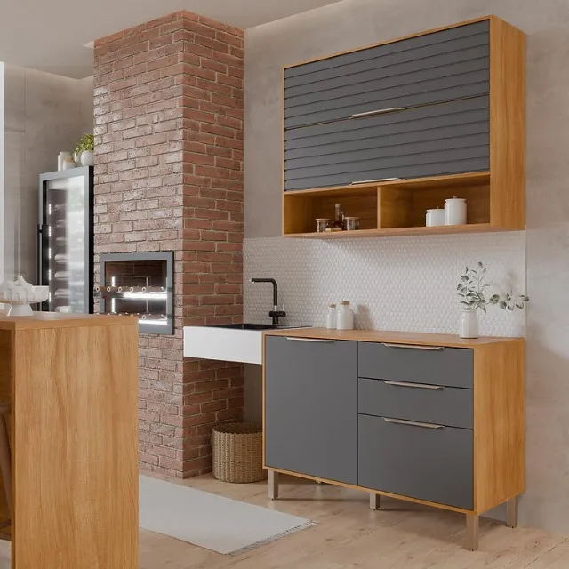 Kit Cozinha Esplendida 100% MDF - Entrega e montagem Grátis p/ Fortaleza