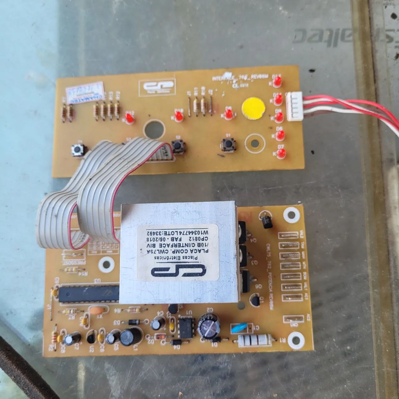 Placa Interface Máquina de Lavar consul  CWL75A - Foto 2