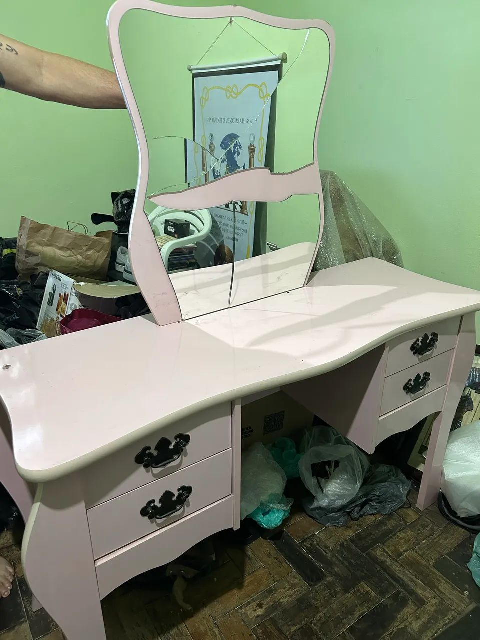 Penteadeira Rosa - Viggore64861633314051120