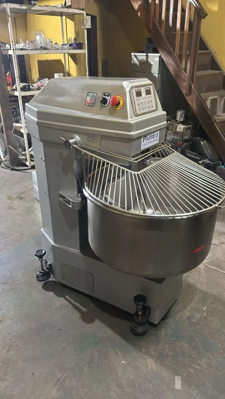 Amassadeira Industrial Prática *masseira espiral 80 kg<br> - Foto 3