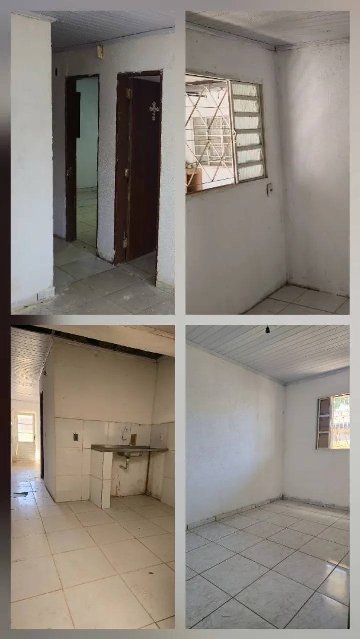 Alugo casa de 2 Quartos com garagem ampla