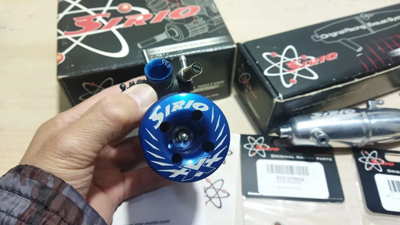 Motor Sirio 12 com Pipa e duas Birelas Novo na cx ! - Foto 2