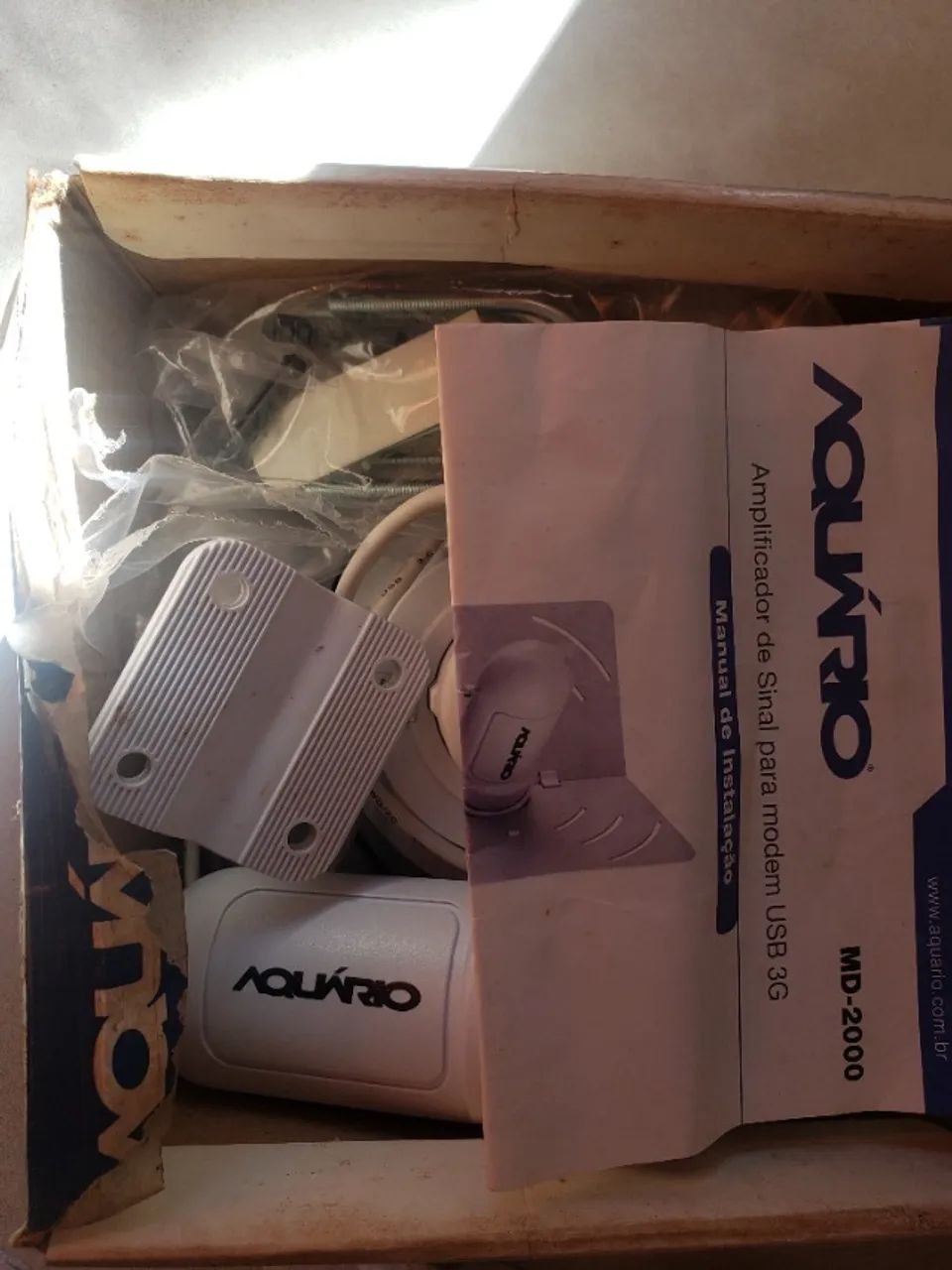 Antena Amplificadora Sinal 4G - Aquario MD2000  - Foto 4